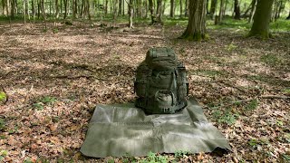 Mardingtop 70l klare Empfehlung 🤙🏻 backpacking backpack biwak survival [upl. by Enitsirc]