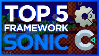 TOP 5 FRAMEWORKS SONIC  Construct 3  Construct 2 [upl. by Ateiram]