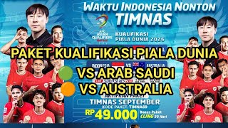 Penjelasan dan Harga Paket Kualifikasi Piala Dunia Round 3 di KVision [upl. by Tenom]