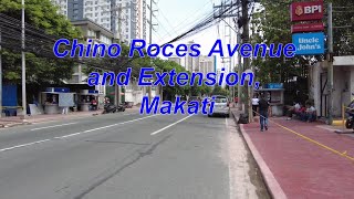 Chino Roces Avenue and Extension Makati  07 La Fuerza Gate 2 Road to Don Bosco Street [upl. by Lalib221]