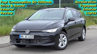 2024 VW Golf 8 Variant 15 TSI Facelift Manual 116 PS TEST DRIVE [upl. by Alyos]