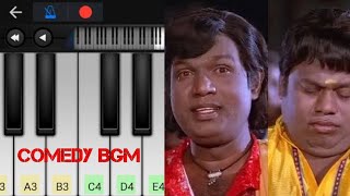 Karakattakaran Comedy BGM  Easy Piano Tutorial  Perfect Piano [upl. by Baxter]