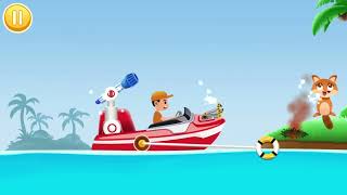 Best Toy Learning Videos for Kids 🚤 Paw Patrol Boats Water Play [upl. by Ardnuahs749]