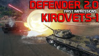 Kirovets1 Defender 20 FIRST impressions  World of Tanks [upl. by Elraet]