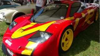 Nick Masons Mclaren F1 GTR Details  Acceleration at CarFest 2012 Full HD [upl. by Ophelie385]