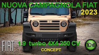 NUOVA FIAT CAMPAGNOLA puro divertimento [upl. by Eileek]