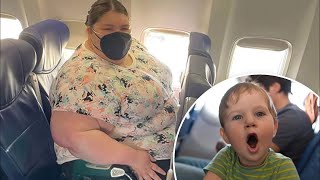 PlusSize Passenger Refuses to Give Up Extra Seat [upl. by Ennairoc251]