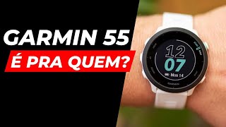 GARMIN FORERUNNER 55 É INDICADO PARA QUEM [upl. by Tegdirb]