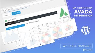 A table manager for the Avada WordPress builder [upl. by Eseyt]