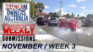 Dash Cam Owners Australia Weekly Submissions November Week 3 [upl. by Chiang]