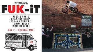 Fitbikeco FUKIT Tour Day 2  Crucial BMX [upl. by Body]