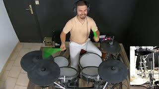 Pascal Obispo Natasha StPier  Mourir demain Drums Cover [upl. by Phillada]