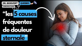 Douleur à la Poitrine ou au Sternum  Comprendre les Causes à Droite et à Gauche [upl. by Breen954]