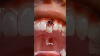 Swallowing a tooth🦷 what happens😬 [upl. by Slotnick]