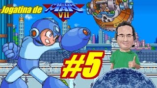 Jogatina de Megaman 7  Parte 5  Slash Bass Forte Decidase [upl. by Wurst]