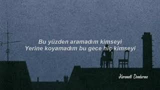 Güncel Gürsel Artıktay  Bu yüzden lyrics [upl. by Yecies]