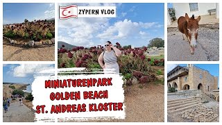 MINIATURENPARK GOLDEN BEACH amp KLOSTER ST ANDREAS ▹ ZYPERN VLOG 3 [upl. by Fredenburg]