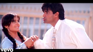 Ladki Shehar Ki Ladki 4K Video Song  Rakshak  Sunil Shetty Raveena Tandon AbhijeetChandra Dixit [upl. by Knorring575]