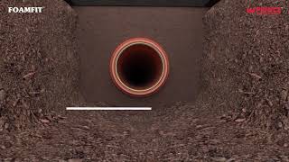 Prince Foamfit Underground Drainage Pipe  Installation Guide [upl. by Noeht809]