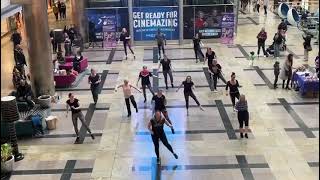 Fitsteps with Janine do Jive at West Quay [upl. by Atiram867]