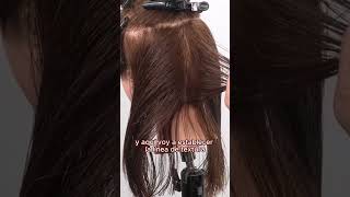 ✂️ aprende a definir la línea de textura para corte de cabello de mujer  Curso de peluquería [upl. by Llerrad]