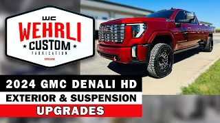 WCFAB 2024 GMC Denali HD Exterior and Suspension Upgrades [upl. by Neras625]