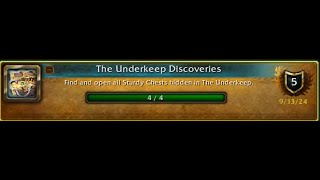 How To Get The Underkeep Discoveries Achievement AzjKahetCity Of Threads Delve [upl. by Tiffy678]