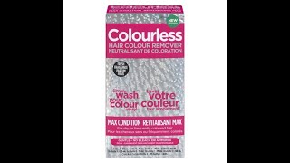 Colourless Hair Color Remover [upl. by Petr]