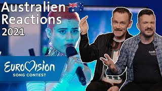 Montaigne  quotTechnicolourquot  Australien  Reactions  Eurovision Song Contest  NDR [upl. by Hui]