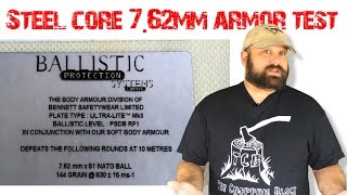 UHMWPE armor vs 762x39mm Norinco steel core FMJ [upl. by Niarda]