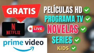 SERIES Y PELÍCULAS GRATIS  PROGRAMAS TV  APLICACIÓN PARA VER NOVELAS Y SERIES 2024 [upl. by Aubin615]