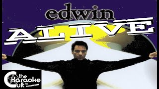 Edwin  Alive  SOKC0210 KARAOKE [upl. by Idnal]