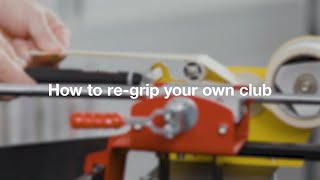 How to Regrip Your Clubs with Golf Pride [upl. by Dawna724]