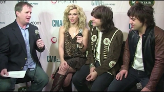 The Band Perry Interview  CMA Awards 2012  CMA [upl. by Lednyk]