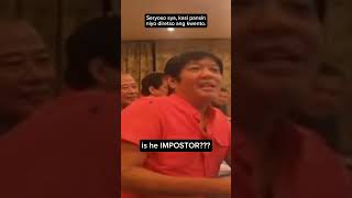 Is He an impostor 😱 marcos duterte [upl. by Yrocaj351]