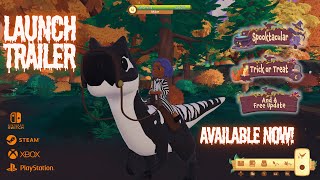 🎃 Paleo Pines  Spooky DLC Launch Day Trailer 🎃 [upl. by Rramo]