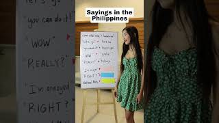 SAYINGS PART 1  Learn Tagalog Philippines [upl. by Carew354]