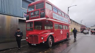 Preserved  London Transport  AEC RoutemasterPark Royal  RM2208 CUV208C [upl. by Ahsiele320]