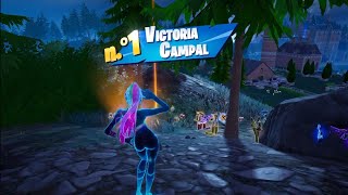 Fortnite Capítulo 5 victoria con la skin Galaxia [upl. by Ecinerev]