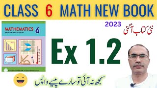 6Th Class Math Exercise 12  6Th Class Math New Book 2023  SNC 202324 [upl. by Jakob]