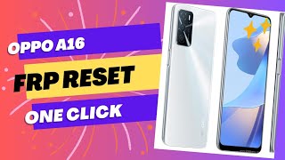 oppo A16 frp reset in unlock tools  oppo A16 frp done [upl. by Ardnuhsal]