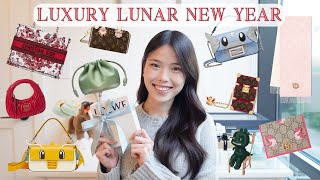 REACTING TO LUNAR NEW YEAR BAGS  New Hermes Evelyne TPM strap Loewe jade collection Dior vs LV [upl. by Aiouqes]