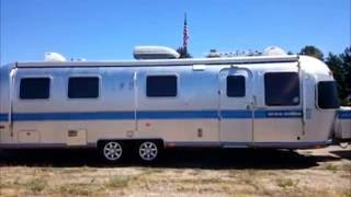 1987 Airstream Excella 32 Aluminum Travel Trailer [upl. by Atinal]