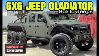 Kandyonchrome 6x6 Jeep Gladiator SoFlo Jeeps [upl. by Navillus830]