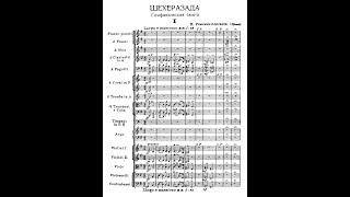 RimskyKorsakov  Scheherazade Op 35 Score [upl. by Ynots845]