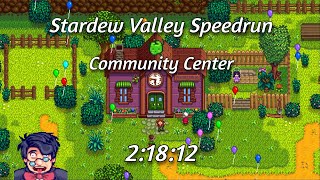 Community Center Speedrun Another Goal Time Achieved [upl. by Riada]