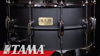 TAMA SLP Big Black Steel Snare Drum [upl. by Botti849]