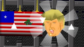 quotTrump BossFightquot By GusHasMandMS No Coins  Geometry Dash 22142 [upl. by Eannaj]