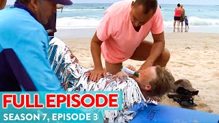 Boys Mysterious Injury  Bondi Rescue  Season 7 Episode 3 OFFICIAL UPLOAD [upl. by Annahs]