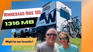 Winnebago Hike 100 FLX 1316 MB Murphy Bed floorplan walkthrough [upl. by Nairahcaz]